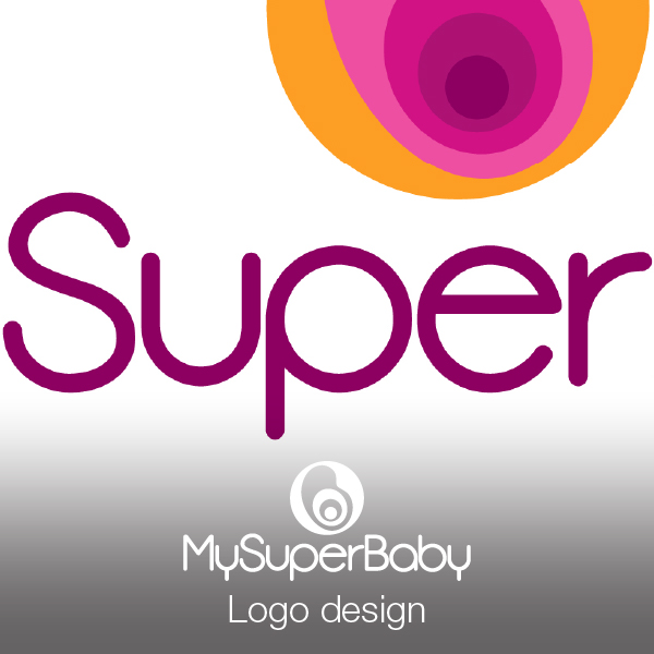 MySuperBaby logo design