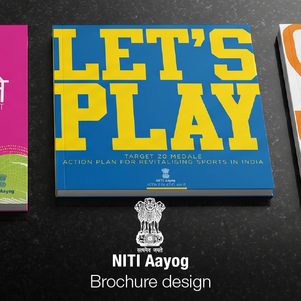 Niti Aayog brochure design