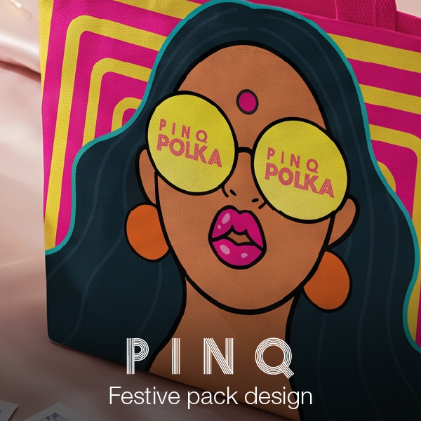 Pinq festive pack design