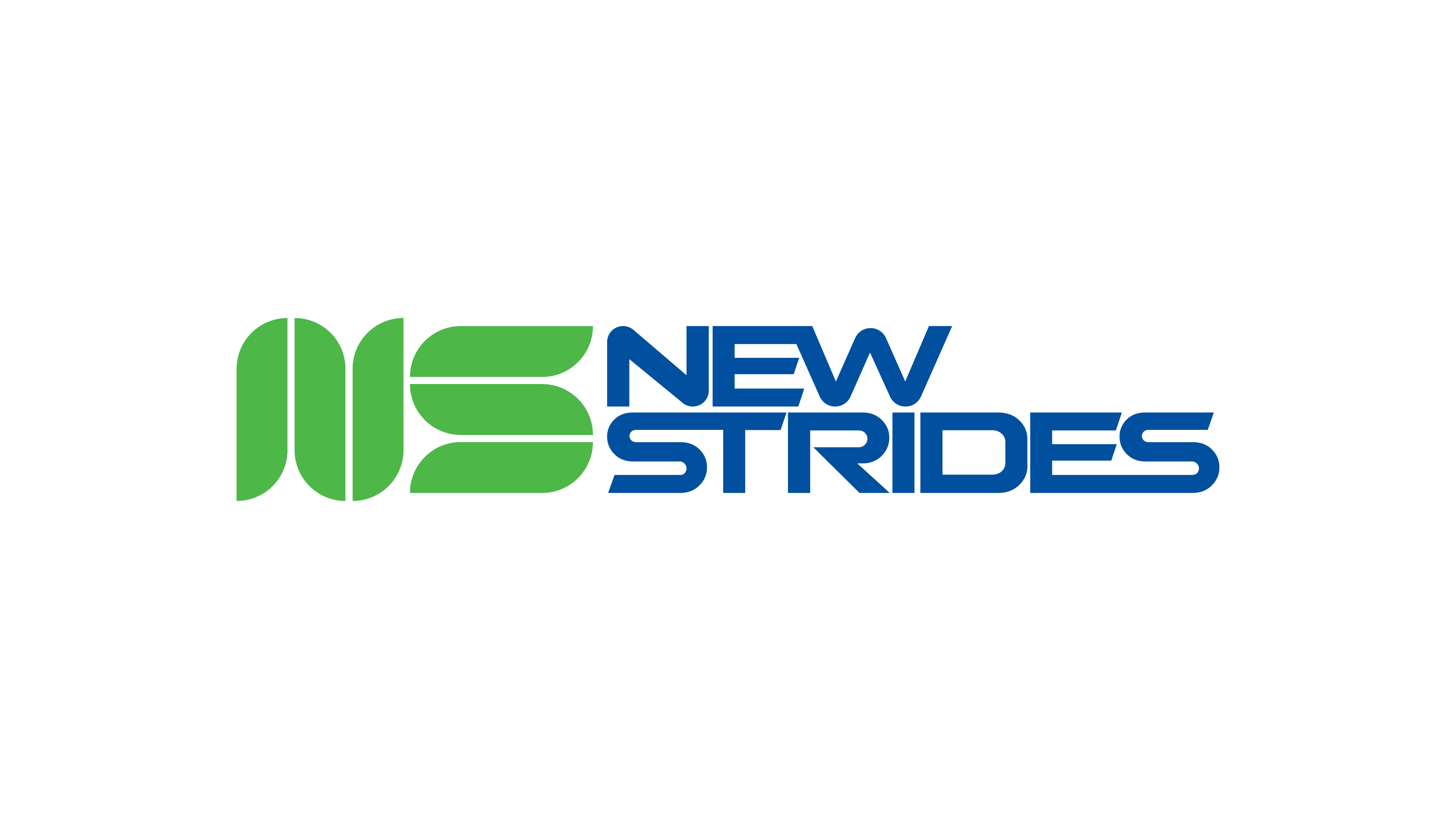NewStrides logo design