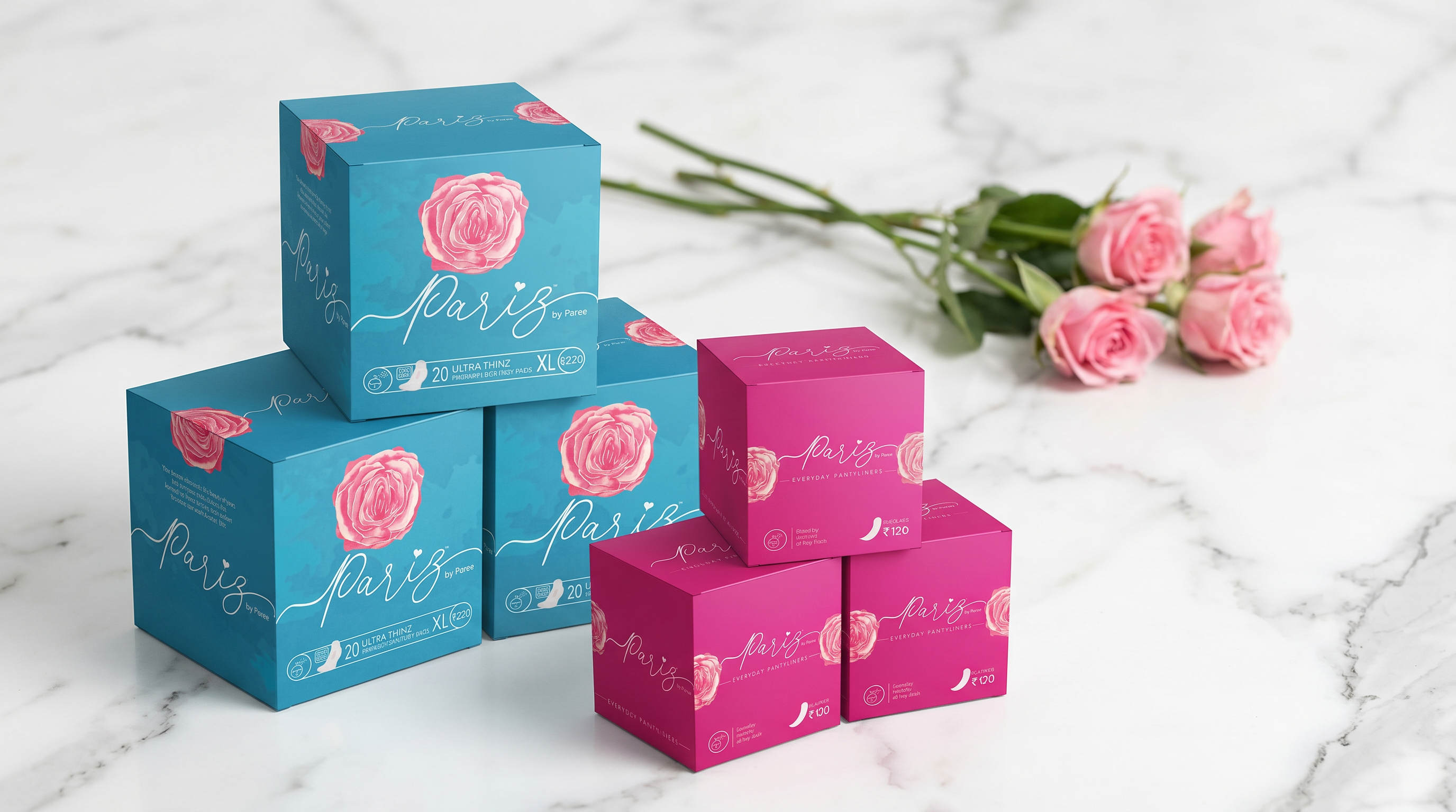 Paree packaging design