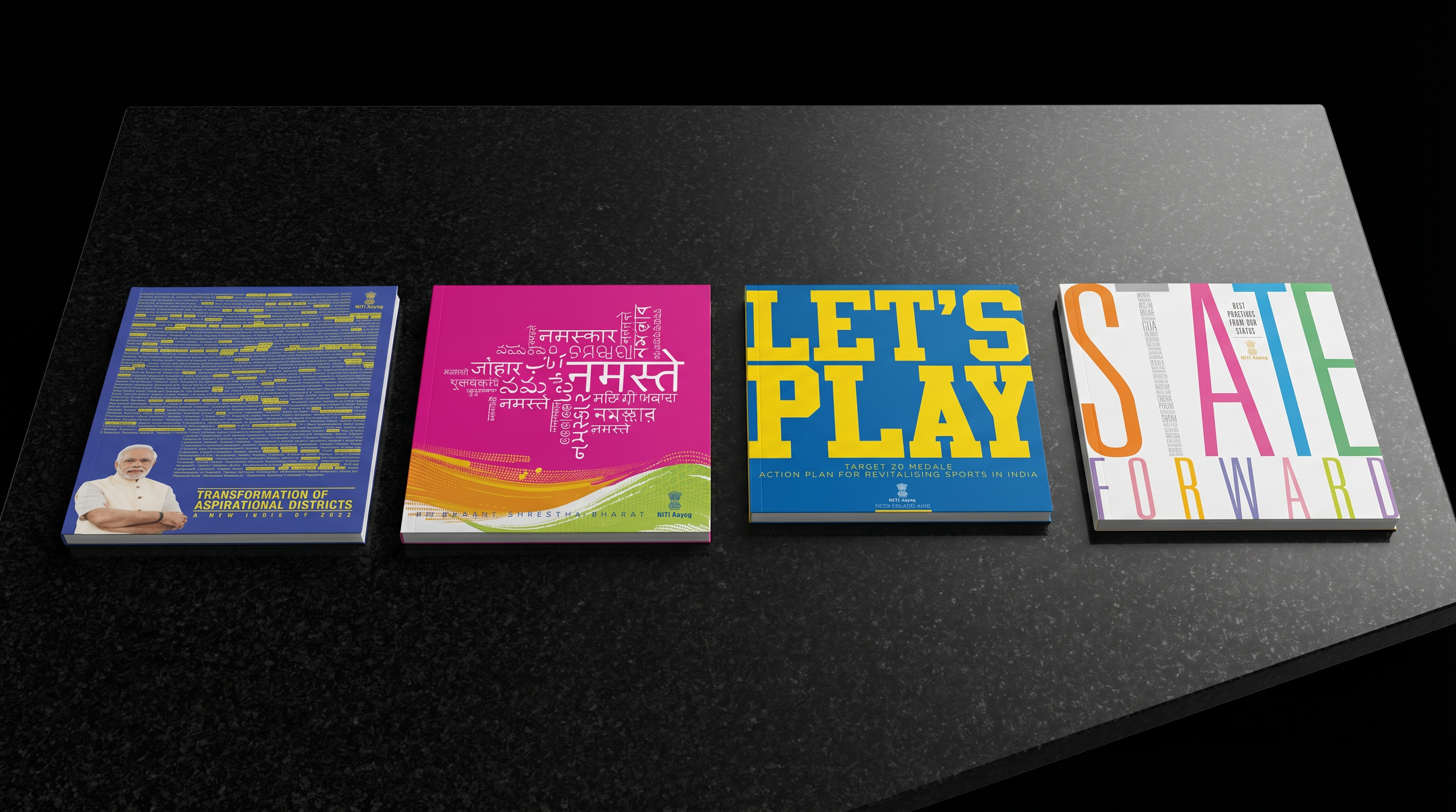 Niti Aayog brochure design