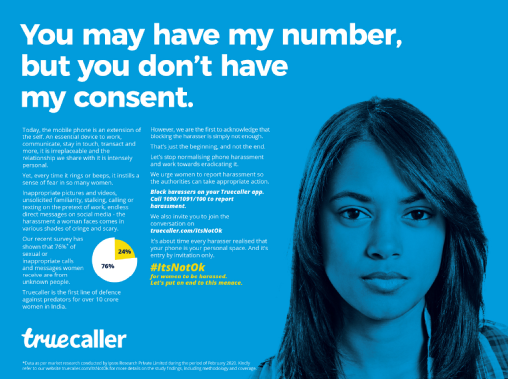 Truecaller multi-media campaign