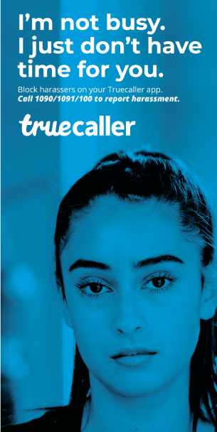 Truecaller multi-media campaign